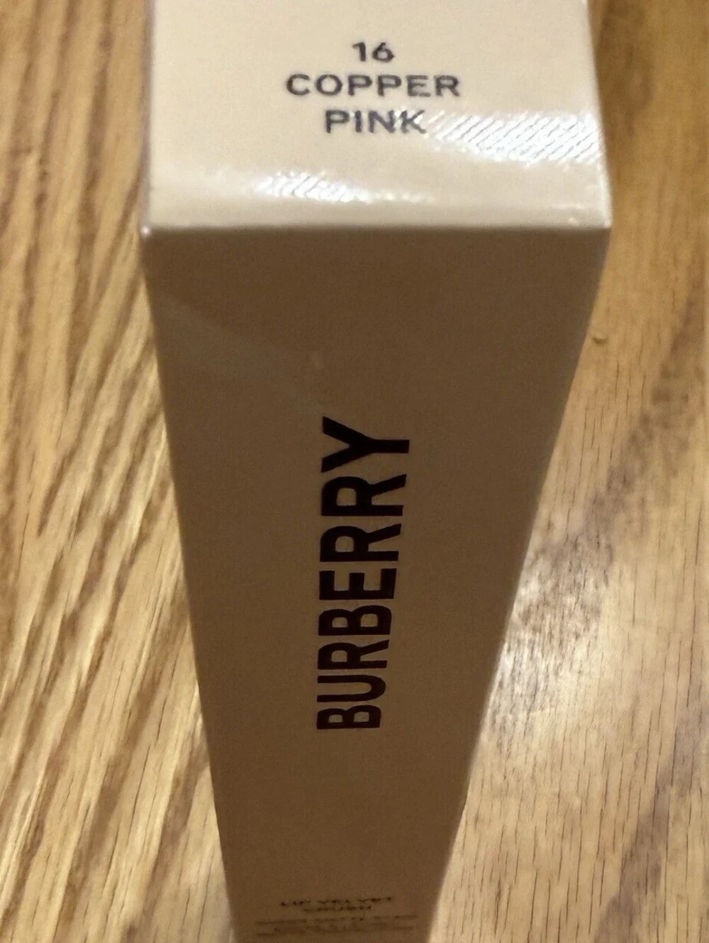 Burberry Lip Velvet Crush Sheer Matte Stain 16 Copper Pink 2.5ml 0.08oz New